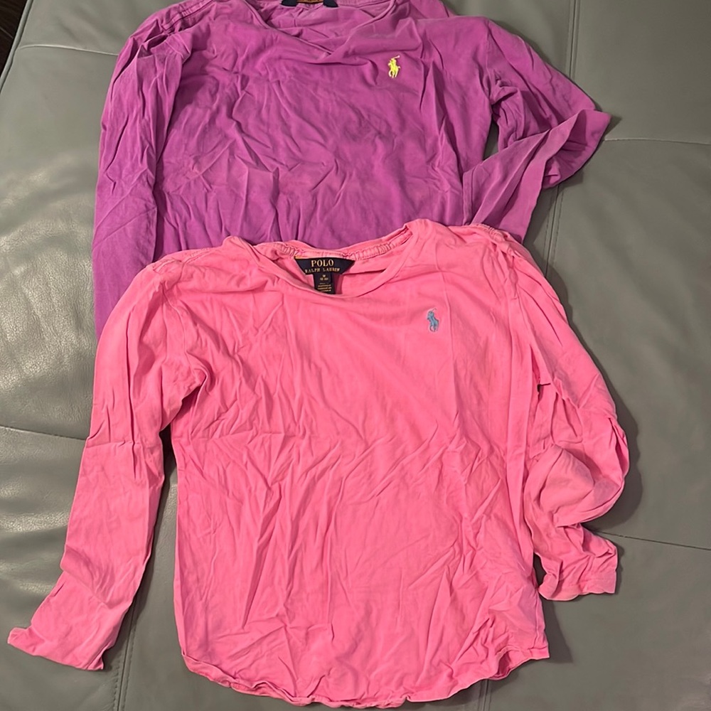 Bundle of two Polo Ralph Lauren long sleeve T-shirts